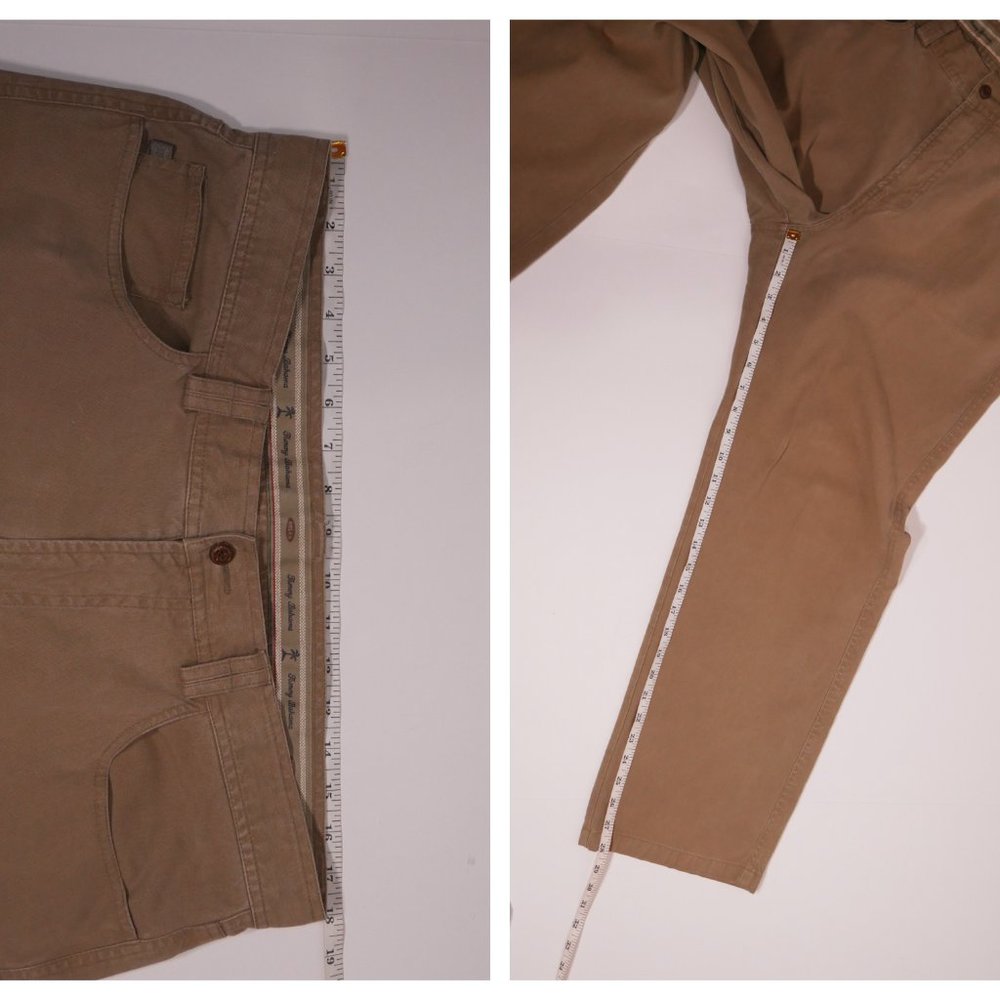 Tommy Bahama Silk Blend Men's Pants Tan 36 x  28 - Picture 8 of 8